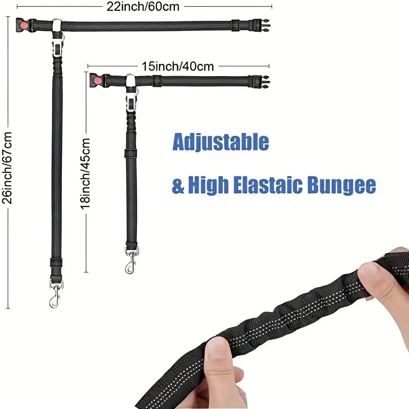 CINTURÓN DE SEGURIDAD 2 EN 1 PARA AUTO - SAFETRIP DUO