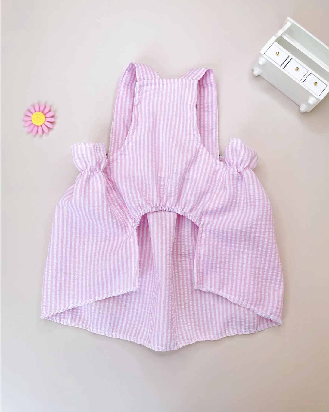 PEARL BOW DRESS