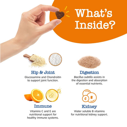 SENIOR ADVANCED 11-IN-1 MULTIVITAMIN BITES - ZESTY PAWS