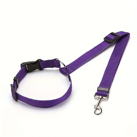 CINTURÓN DE SEGURIDAD PARA AUTO (AJUSTE EN CABECERA) - PURPLERIDE