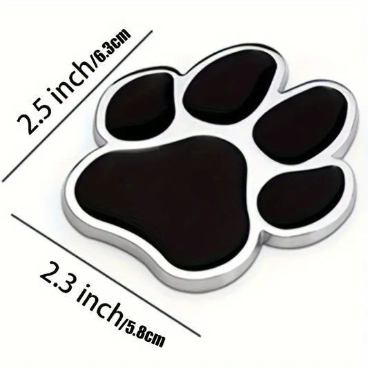 CALCOMANIA PARA CARRO - PAWMARK 3D