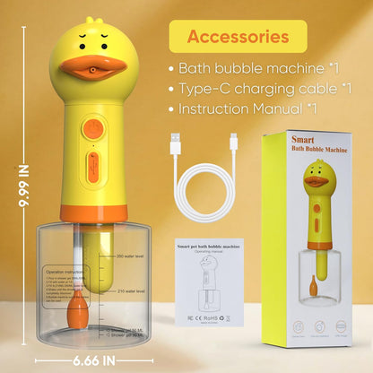 DISPENSADOR DE ESPUMA - PATITO ESPUMOSO