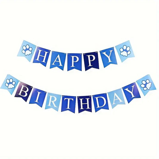 PAWFECT BIRHTDAY BANNER