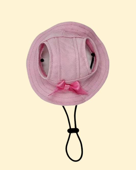 PINK BOW HAT