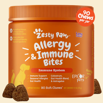 ALLERGY & IMMUNE BITES - ZESTY PAWS