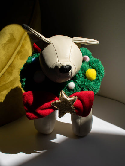 MERRY WREATH COLLAR – GREEN