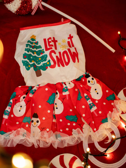 LET IT SNOW DRESS