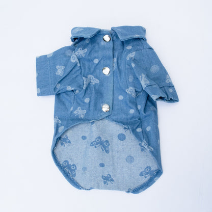 DENIM BUTTERFLY SHIRT