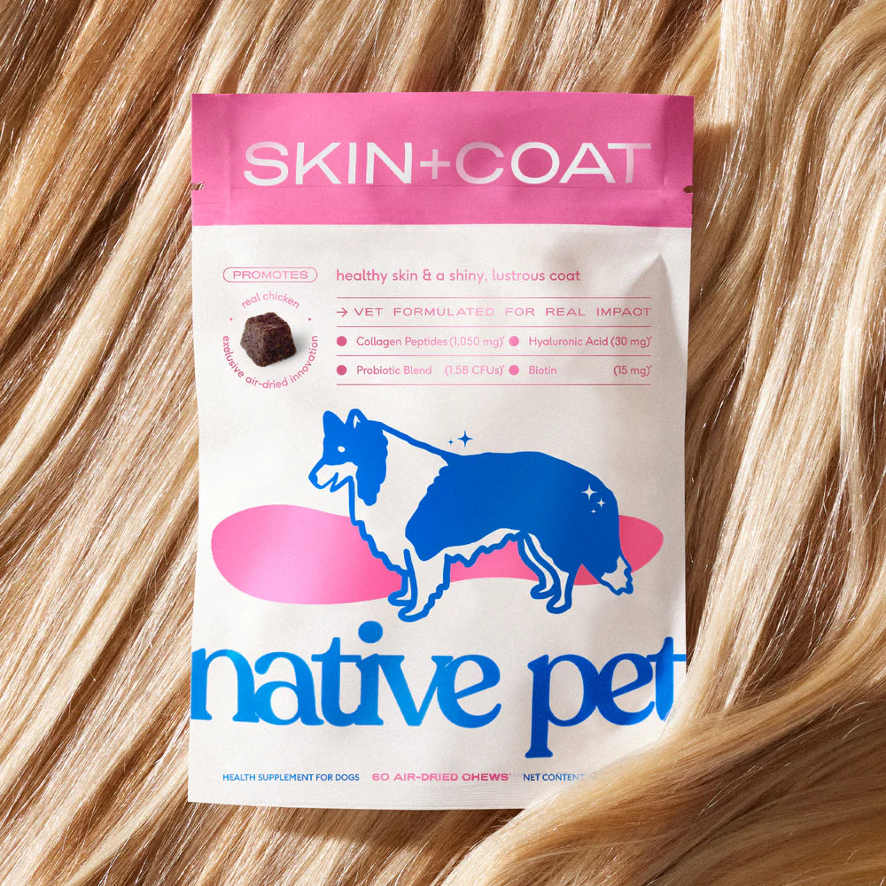 NATIVE PET SKIN + COAT AIR-DRIED CHEWS