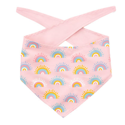 GOOD VIBES REVERSIBLE DOG BANDANA