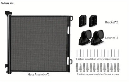 RETRACTABLE PET SAFETY GATE