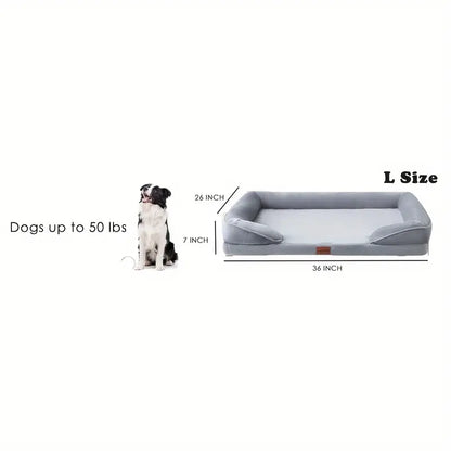 CAMA ORTOPÉDICA – NUBE GRIS